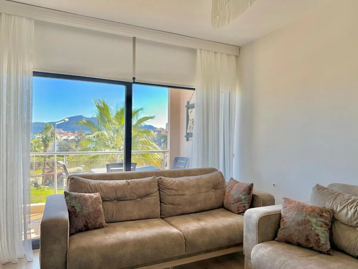 شقة Deniz Manzarali, Plaja 100 Metre, Luks Daire 3 مرمريس تركيا